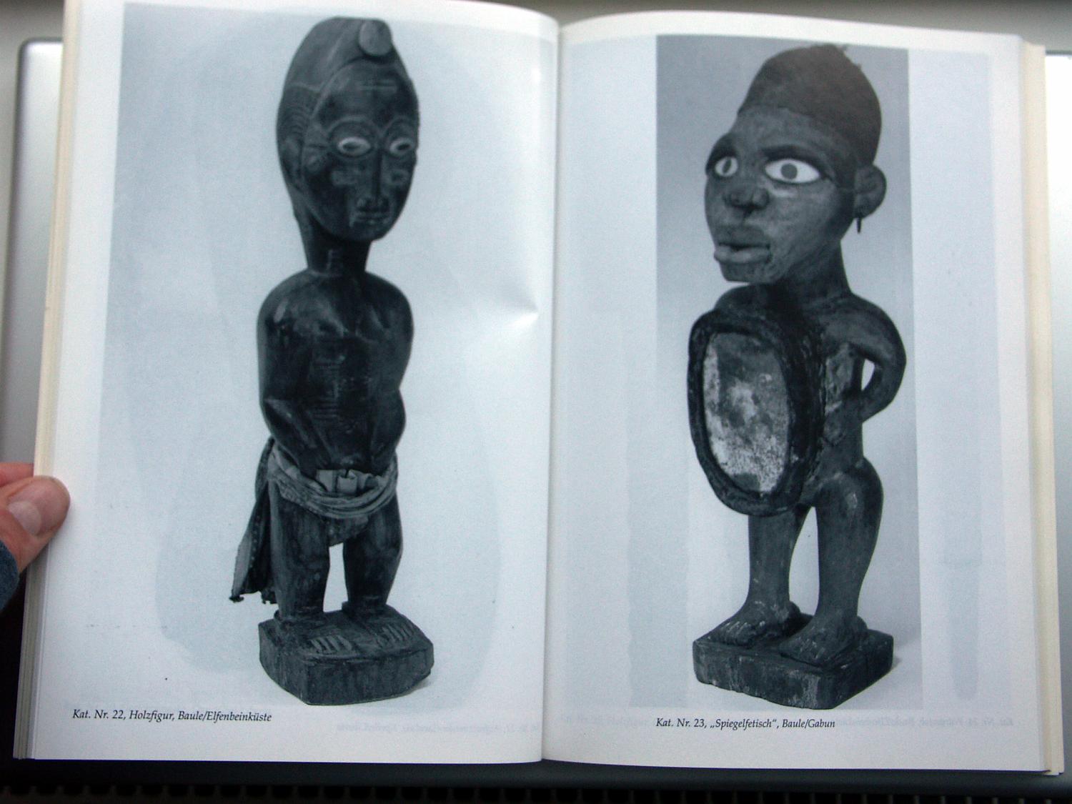 zz-akgö94,s.062 baule cdi und baule gabun (kongo),holz-figur